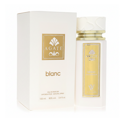 Dumont Agate Blanc by Dumont Paris Eau De Parfum Spray (Unisex) 3.4 oz for Women