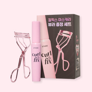 ETUDE Curl Fix Mascara & Eyelash Curler SET