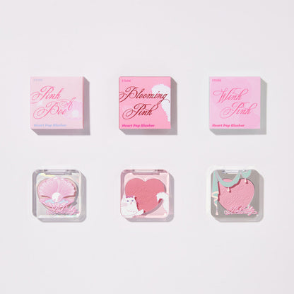Etude-Pink-Shy-Heart-Pop-Blusher-4G – beauty &amp; skincare essential for daily radiance