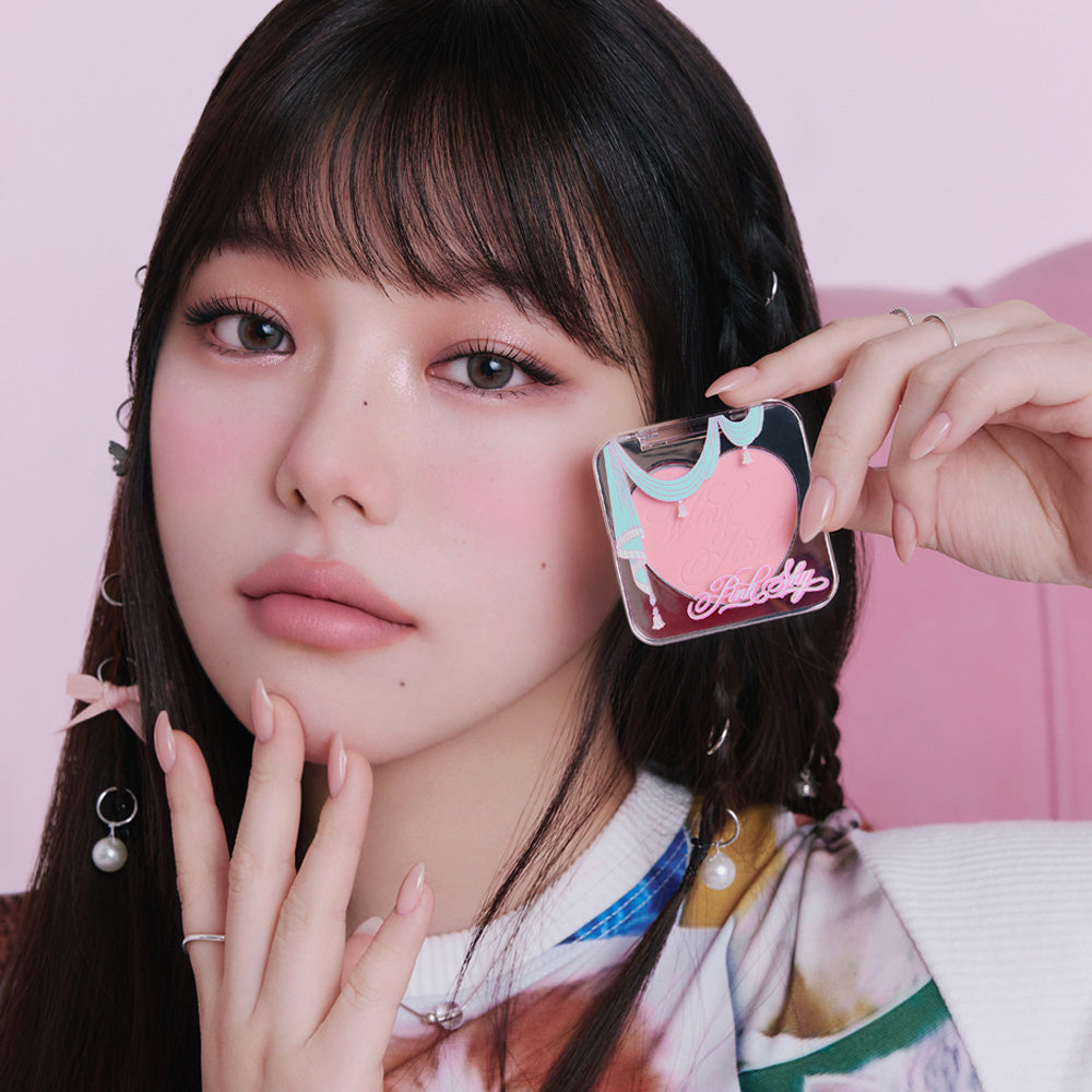 Etude-Pink-Shy-Heart-Pop-Blusher-4G – beauty & skincare essential for daily radiance