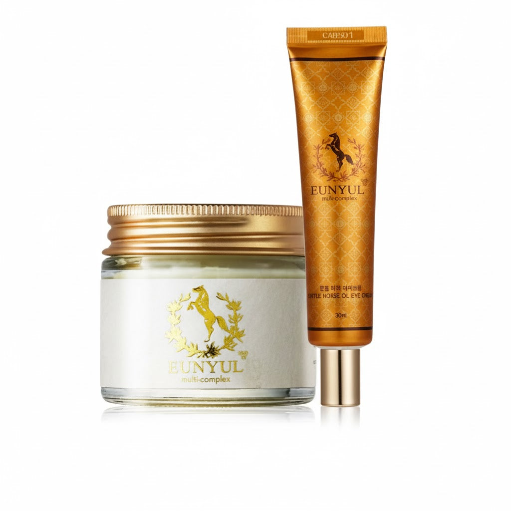 EUNYUL Horse Oil Cream + Eye Cream Set