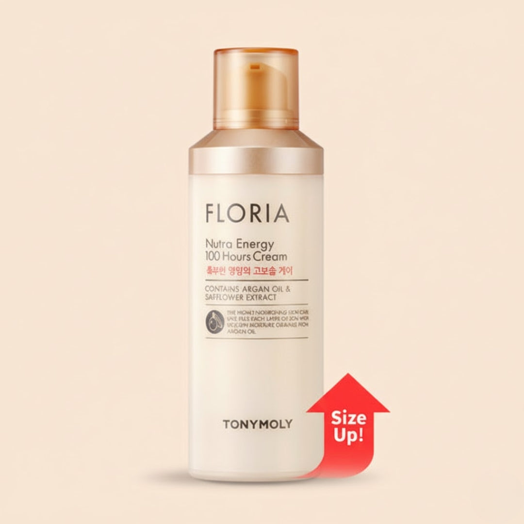 TONYMOLY FLORIA Nutra Energy 100 Hours Cream 100ml - All Day Pretty Korean Beauty TONYMOLY