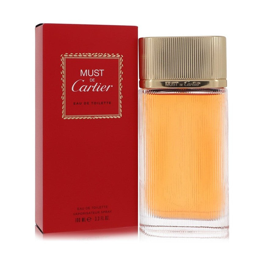 Must De Cartier by Cartier Eau De Toilette Spray 3.3 oz for Women