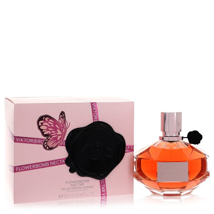 Flowerbomb Nectar by Viktor &amp; Rolf Eau De Parfum Intense Spray 3.04 oz for Women