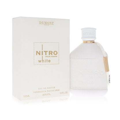 Dumont Nitro White by Dumont Paris Eau De Parfum Spray 3.4 oz for Men