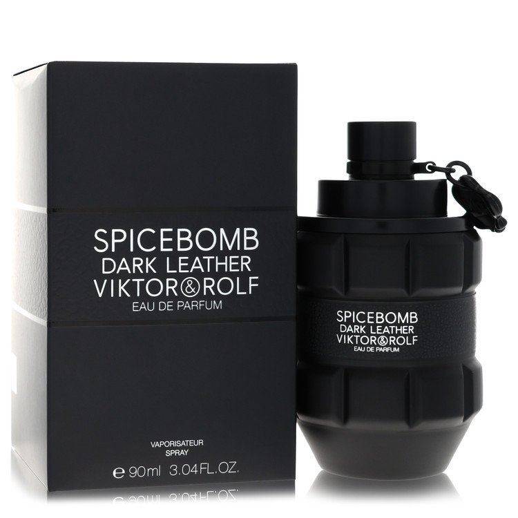 Spicebomb Dark Leather by Viktor &amp; Rolf Eau De Parfum Spray 3 oz for Men