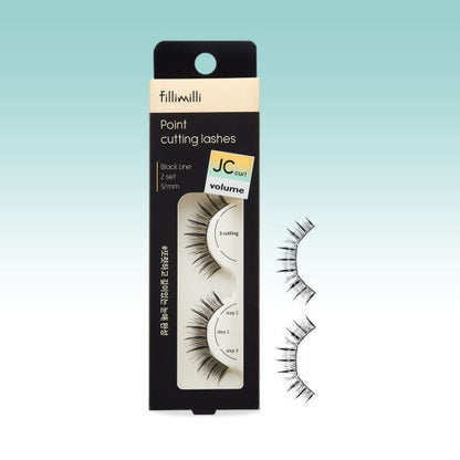Fillimilli-Point-Cutting-Lashes-Volume-Up-Jc-Curl-12Mm – beauty &amp; skincare essential for daily radiance