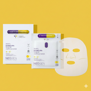 NEOGEN Dermalogy Double Vita Tone Up Ampoule Mask 30g X 5ea