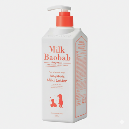 BIOKLASSE MILK BAOBAB Baby &amp; Kids Mild Lotion 500ml