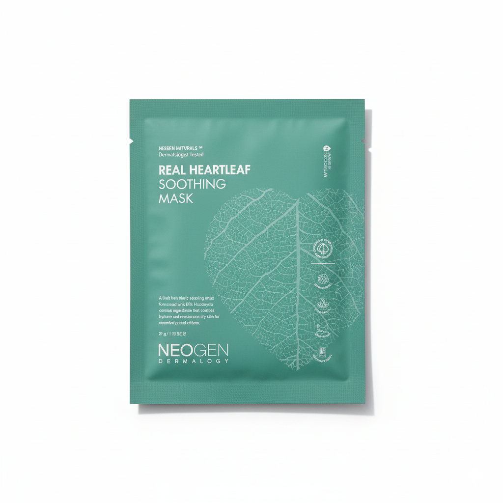 NEOGEN Dermalogy Real Heartleaf Soothing Mask 37g X 5ea