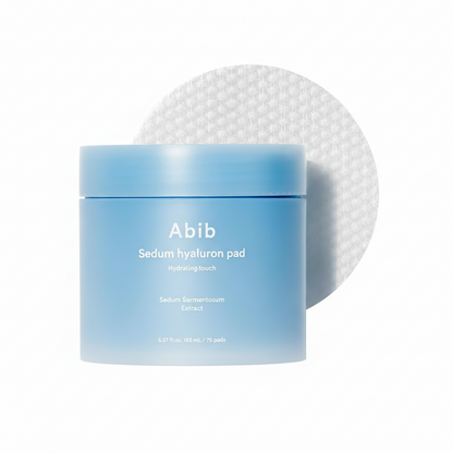 Abib Sedum hyaluron pad Hydrating touch 165ml(75 pads)