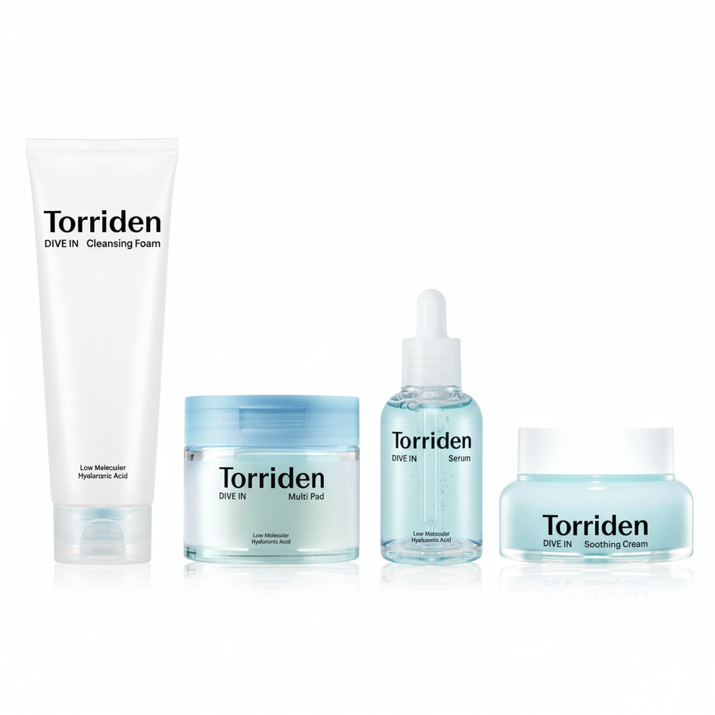 Torriden DIVE IN Hyaluronic Acid Skincare SET