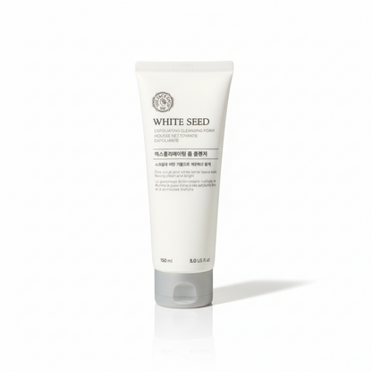 THE FACE SHOP White Seed Brightening Exfoliating Foam Cleanser 150ml