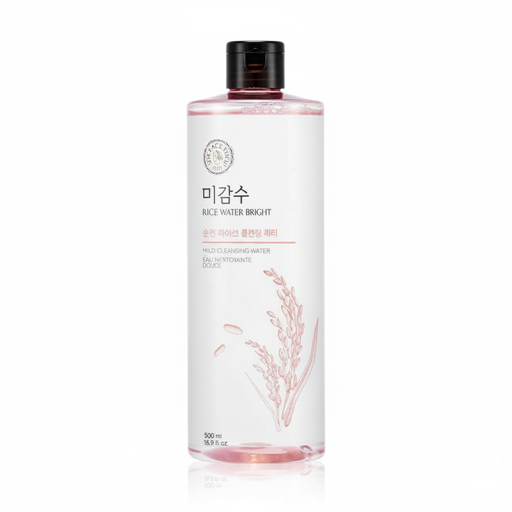 THE FACE SHOP Rice Water Bright Mild Cleansing Water 500ml