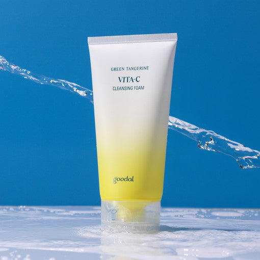 Goodal Green Tangerine Vita C Cleansing Foam 150ml - All Day Pretty Korean Beauty goodal