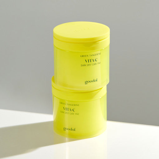Goodal Green Tangerine Vita-C Dark Spot Care Pad 70P - All Day Pretty Korean Beauty goodal