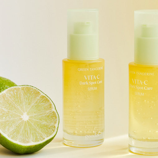 Goodal Green Tangerine Vita C Dark Spot Care Serum 30ml - All Day Pretty Korean Beauty goodal