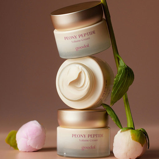 Goodal Peony Peptide Volume Cream 60ml - All Day Pretty Korean Beauty goodal