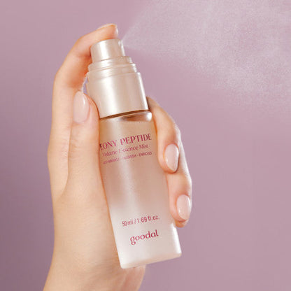 Goodal Peony Peptide Volume Essence Mist 50ml - All Day Pretty Korean Beauty goodal