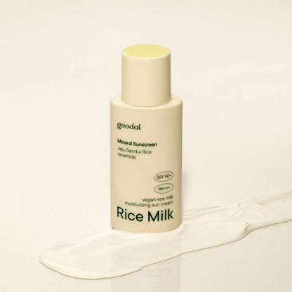 Goodal Vegan Rice Milk Moisturizing Sun Cream 50ml [SPF50+ PA++++] - All Day Pretty Korean Beauty goodal