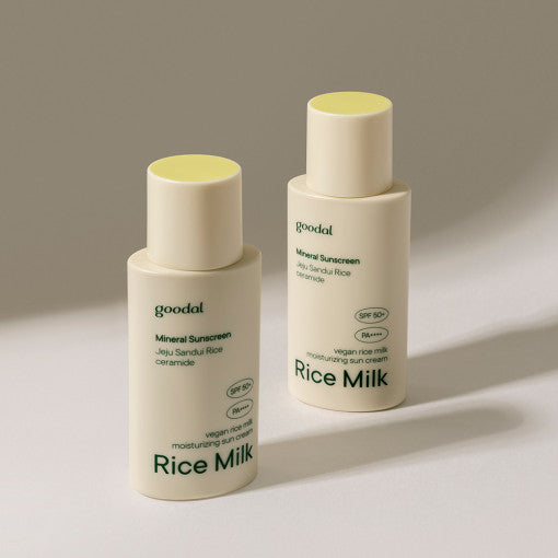 Goodal Vegan Rice Milk Moisturizing Sun Cream 50ml [SPF50+ PA++++] - All Day Pretty Korean Beauty goodal