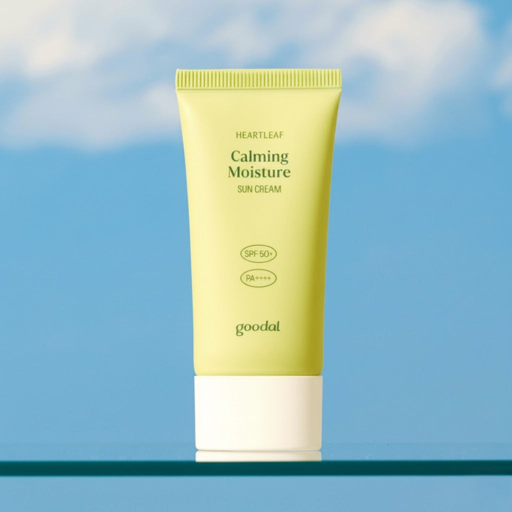 Goodal Heartleaf Calming Moisture Sun Cream 50Ml [Spf 50+ Pa++++] – beauty & skincare essential for daily radiance