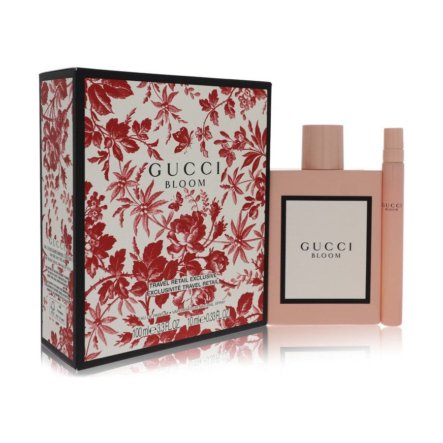 Gucci Bloom by Gucci Eau De Parfum Spray + Free 0.33 oz EDP Pen Spray 3.3 oz for Women