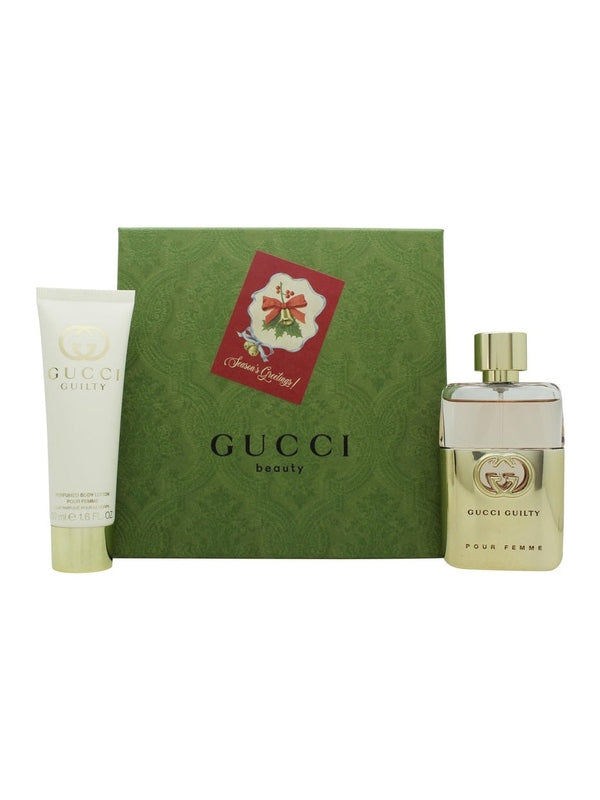 Gucci Guilty Pour Femme Presentset 50ml EDP + 50ml Body Lotion - Julupplaga
