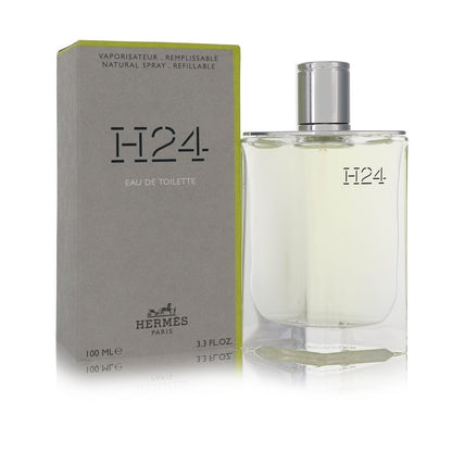 H24 by Hermes Eau De Toilette Refillable Spray 3.3 oz for Men