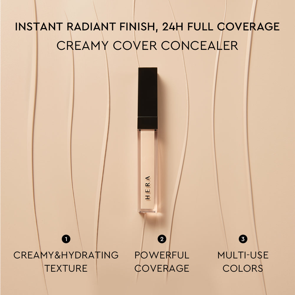 HERA Creamy Cover Concealer 7.5g - All Day Pretty Face Concealer hera