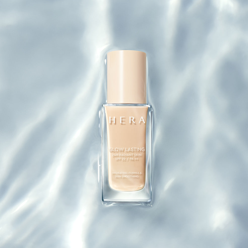 HERA Glow Lasting 24H Radiant Skin Foundation SPF22/PA++ 30g - All Day Pretty Foundation hera