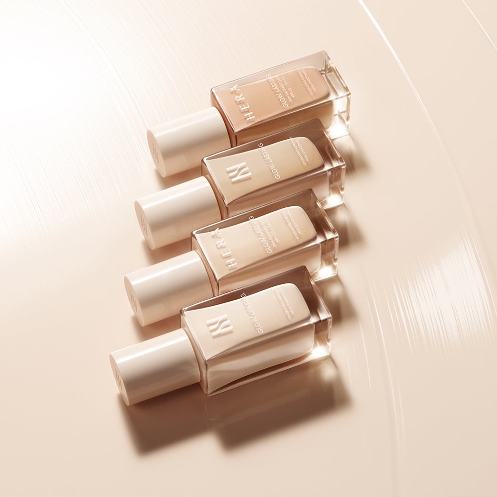 HERA Glow Lasting 24H Radiant Skin Foundation SPF22/PA++ 30g - All Day Pretty Foundation hera