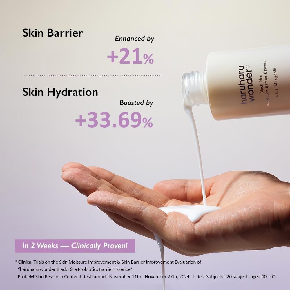 Haruharu-Wonder-Black-Rice-Probiotics-Barrier-Essence-120Ml – beauty &amp; skincare essential for daily radiance