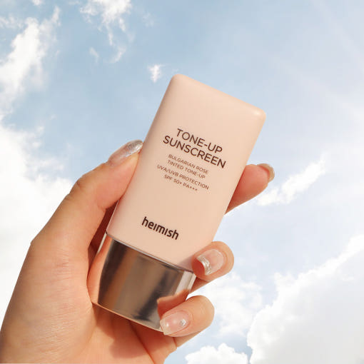 Heimish-Bulgarian-Rose-Tinted-Tone-Up-Sunscreen-Spf50-Pa-30Ml – beauty & skincare essential for daily radiance