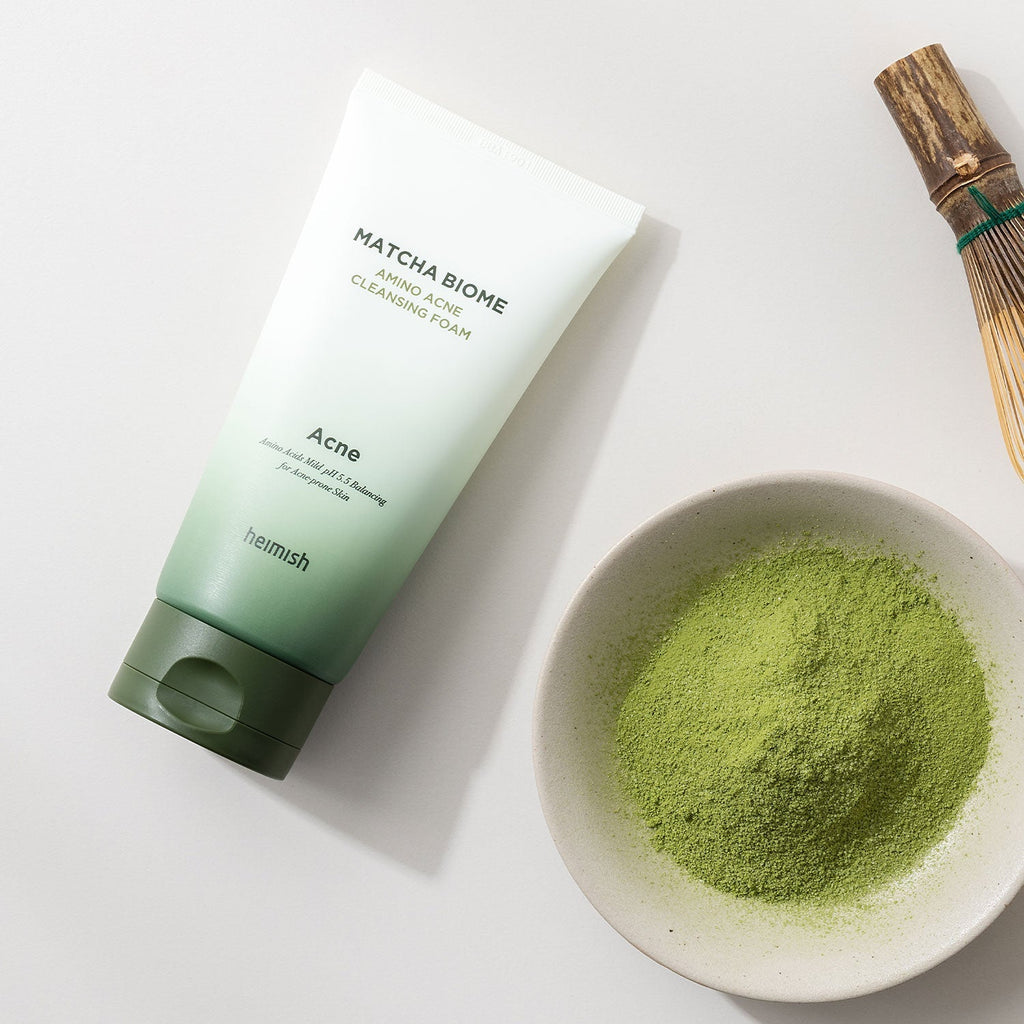 Heimish-Matcha-Biome-Amino-Acne-Cleansing-Foam-150Ml – beauty & skincare essential for daily radiance