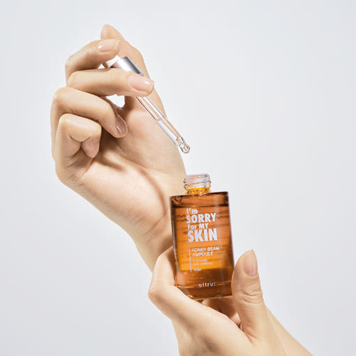 I'm Sorry For My Skin: Honey Beam Ampoule 30ml - All Day Pretty Korean Beauty i am sorry for my skin