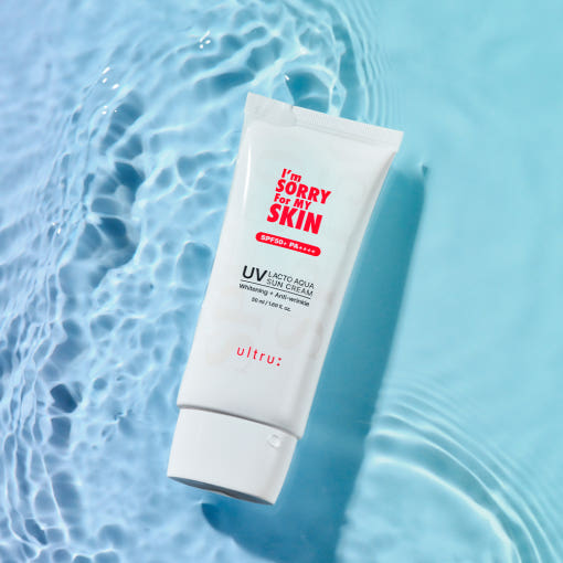 I'm Sorry For My Skin: Lacto Aqua Sun Cream SPF50+ PA++++ 50ml - All Day Pretty Korean Beauty i m from