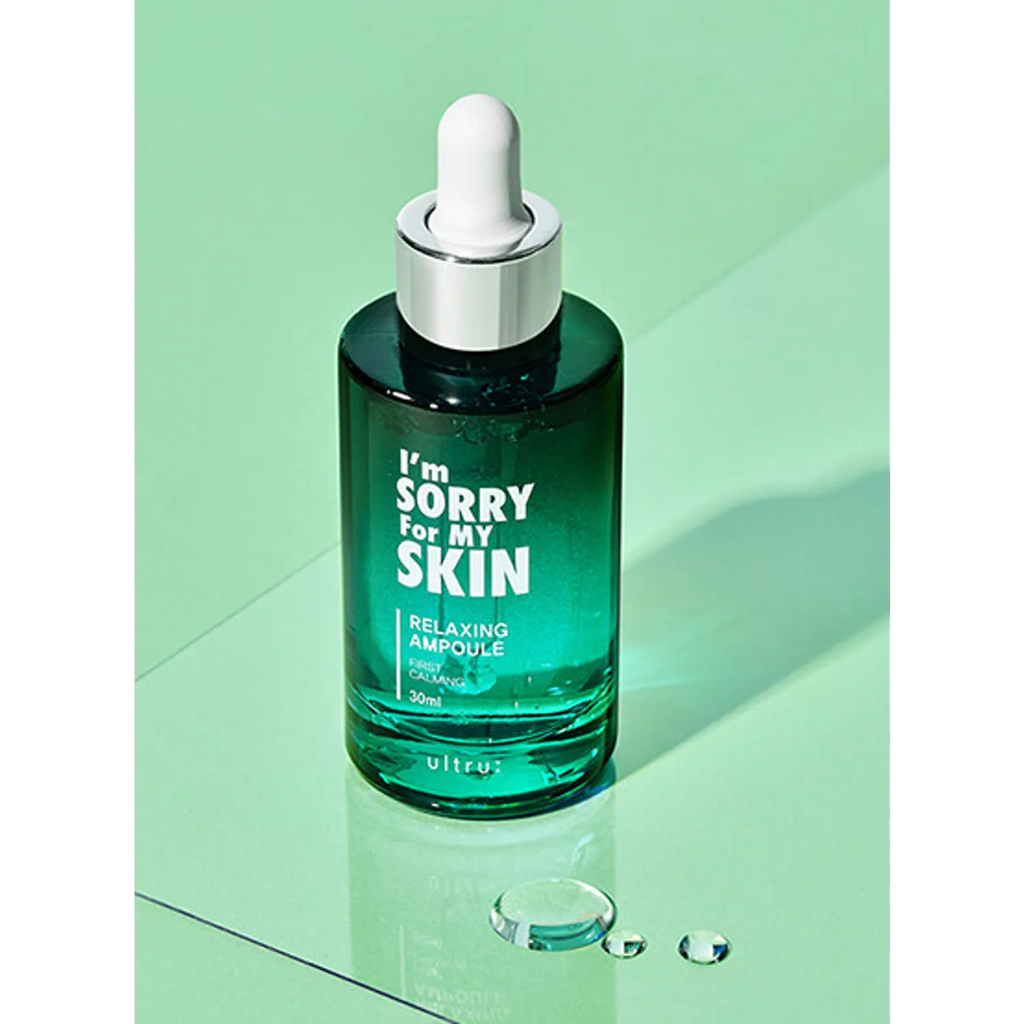 I'm Sorry For My Skin: Relaxing Ampoule 30ml - All Day Pretty Korean Beauty i am sorry for my skin