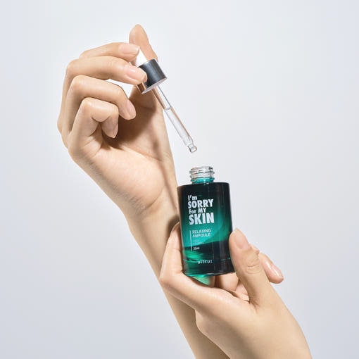 I'm Sorry For My Skin: Relaxing Ampoule 30ml - All Day Pretty Korean Beauty i am sorry for my skin