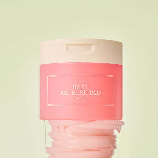 I'm from Beet Refresh Pad 260ml (60ea) - All Day Pretty Korean Beauty i m from