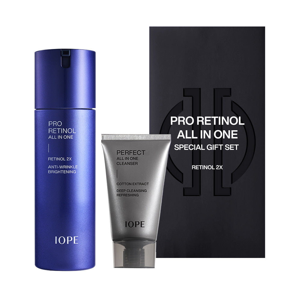 Iope Men Pro Retinol All In One 120Ml+ Cleansing Foam – beauty & skincare essential for daily radiance
