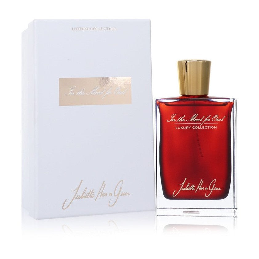 In the Mood for Oud by Juliette Has a Gun Eau De Parfum Spray (Unisex) 2.5 oz for Women