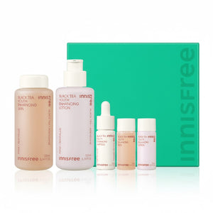 Innisfree Black Tea Youth Enhancing Skincare Set