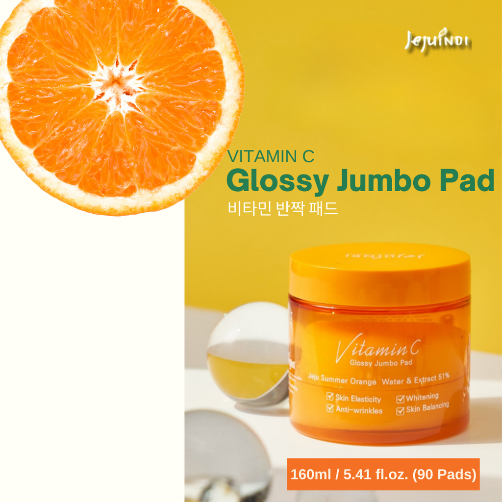 Jeju-Indi-Vitamin-C-Glossy-Jumbo-Pad-160Ml – beauty & skincare essential for daily radiance
