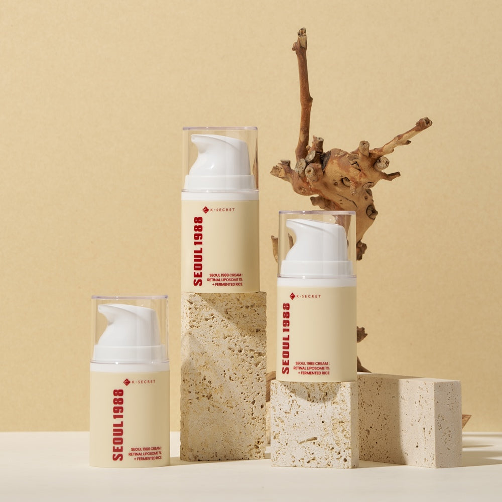 K-Secret-Seoul-1988-Cream-Retinal-Liposome-1-Fermented-Rice-50Ml โ beauty & skincare essential for daily radiance