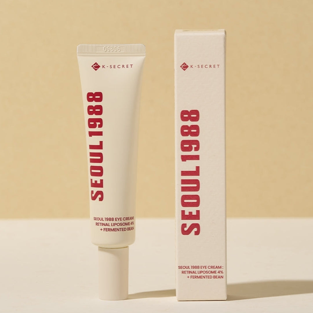 K-Secret Seoul 1988 Eye Cream : Retinal Liposome 4% + Fermented Bean 30Ml – beauty &amp; skincare essential for daily radiance