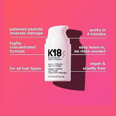 K18 Leave-In Molecular Repair Hair Mask 50ml