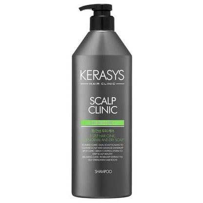 Kerasys SCALP Hair Clinic Shampoo (For Normal and Dry Scalp) 750ml - All Day Pretty Shampoo kerasys