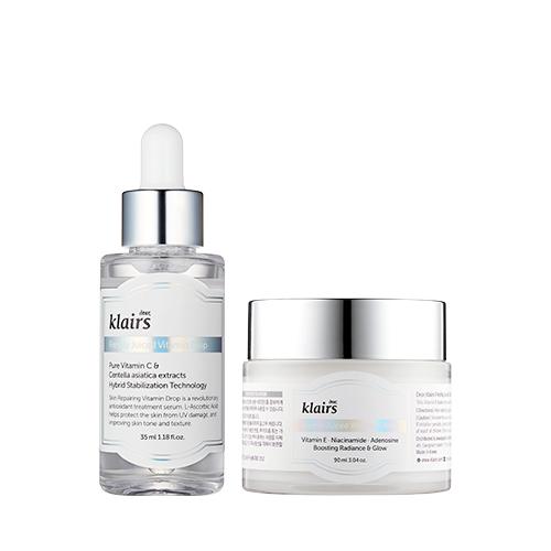Klairs Freshly Juiced Line SET (Serum 35ml + Mask 90ml) - All Day Pretty Korean Beauty klairs