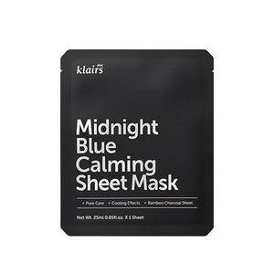 Klairs Midnight Blue Calming Sheet Mask 25mL x 5ea